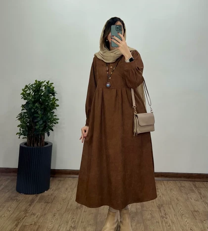 پیراهن مانتویی ترگل 2(ایراد دار)