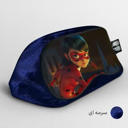 چشم بند بچگانه کاوا ماسک مدل دختر کفشدوزکی کد20