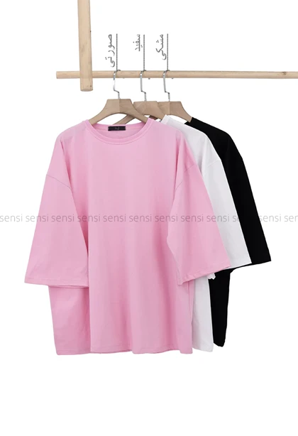 تیشرت باکسی ساده
