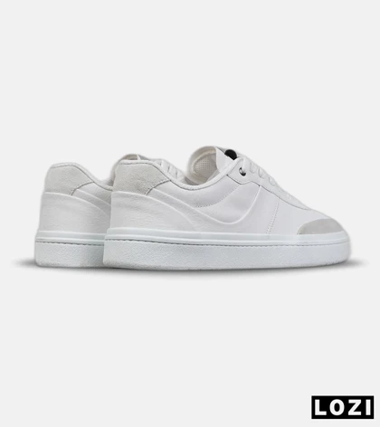 کفش کتانی کژوال بزرگ پا سفید طوسی ZARA مدل 9049