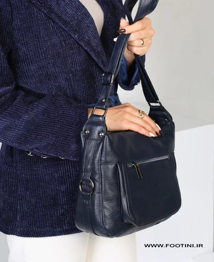 کیف زنانه چرم دوشی جلو زیپ 209 AM