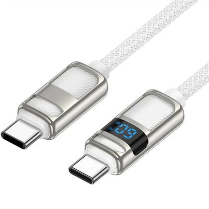 کابل تایپ سی به تایپ سی هوکو Hoco مدل U137 توان 60 وات 1.2 متر