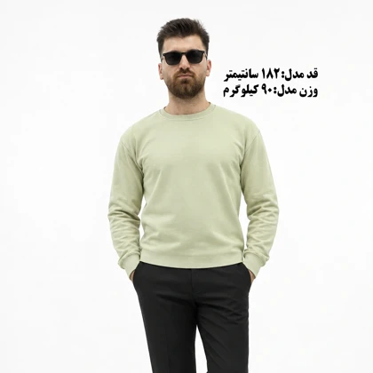 بلوز دورس دو نخ مردانه طرح پاپا سایز فری در 4 رنگ