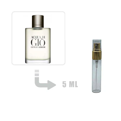 دکانت عطر ادکلن جورجیو آرمانی آکوا دی جیو مردانه 5 میل اصلی Giorgio Armani Acqua di Gio for Men 5ml