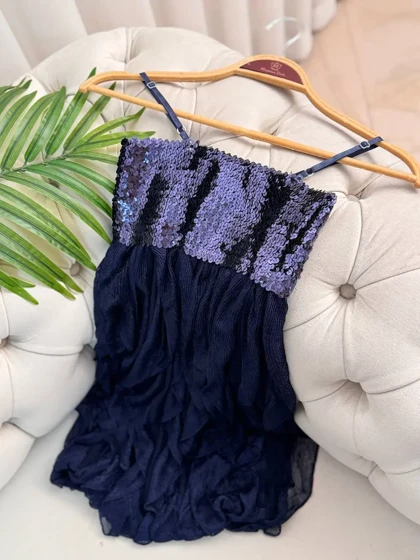 تاپ مجلسی پولکی 3228