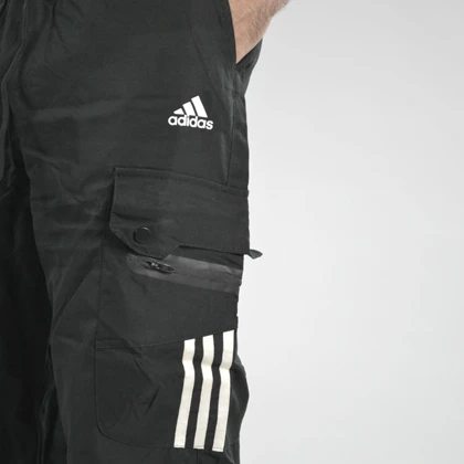 شلوار کارگو اسپرت آدیداس مدل 22757 مشکی