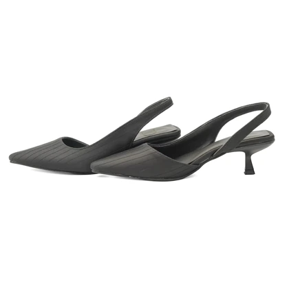 کفش مجلسی زنانه پاشنه‌دار 3 سانت مدل sandal valentino - 0097