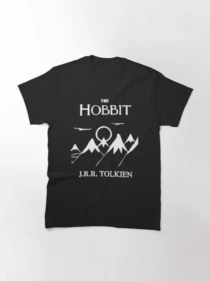 تیشرت کلاسیک ارباب حلقه ها | تیشرت Lord Of The Rings طرح Hobbit Lord Of The Rings کد 114626