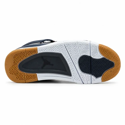 کفش و کتانی مردانه ساق‌دار مدل جردن NIKE AIR JORDAN 4 رنگ طوسی کد 2136