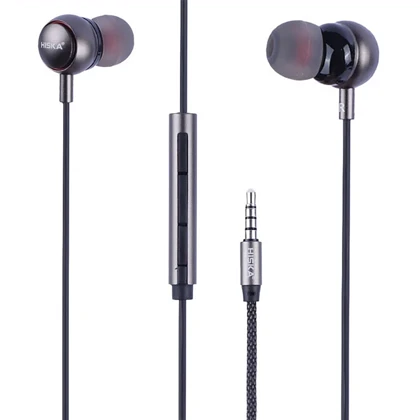 هندزفری سیمی جک 3.5 میلی متری هیسکا HISKA مدل HK-747 با Bass Boost