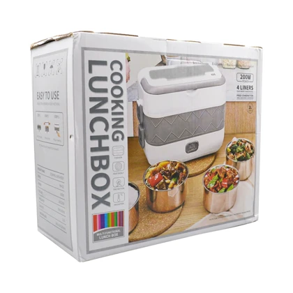 ظرف غذا برقی چند منظوره کوکینگ مدل Foodie Pot-4 ظرفیت 2 لیتر