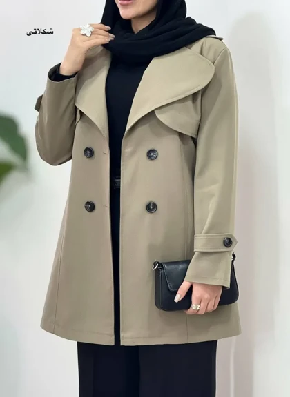 ترنچ کت آستردار پری رخ