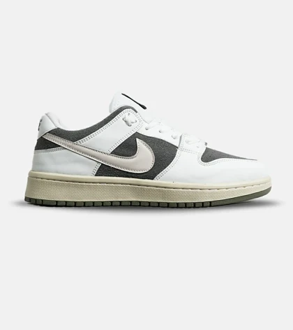 کفش کتانی مردانه و زنانه خاکستری کرم نایک NIKE SB Dunk مدل 7066