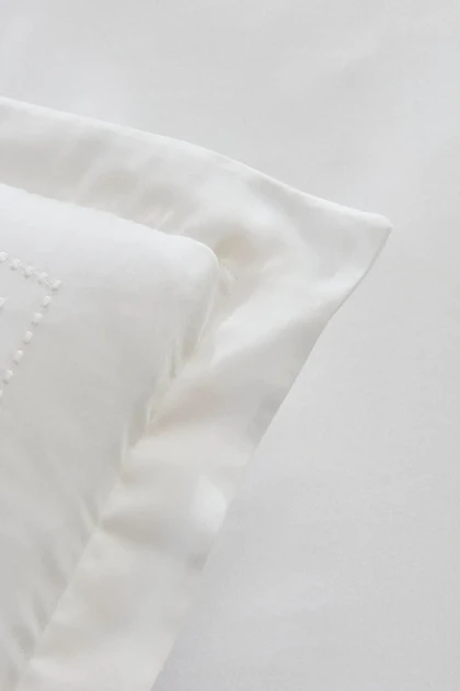 سرویس روتختی دو نفره Karaca Home مدل White Collection Felves پنبه‌ای - سفید