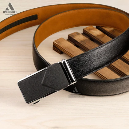 کمربند چرمی ریلی Leather Ratchet Belt BL71