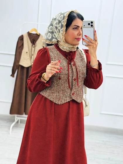 پیراهن و وست آبان