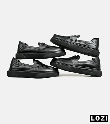 کالج مردانه مشکی Bottega Veneta مدل 6973