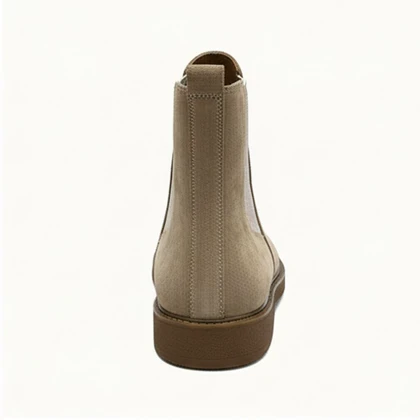 نیم بوت جیر ساده بغل کش ZARA