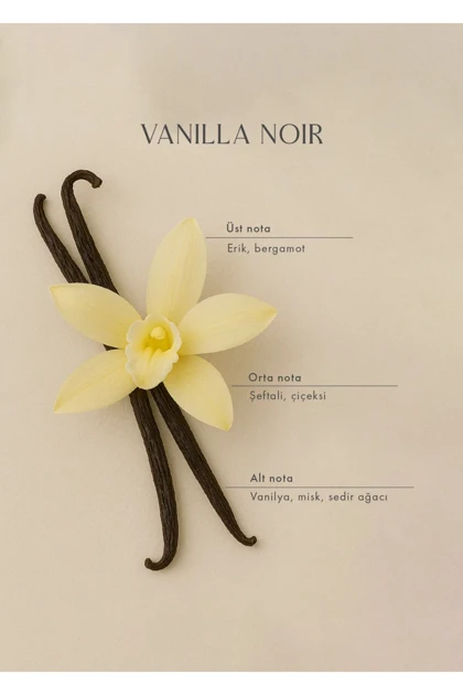 شمع Bella Maison مدل Vanilla Noir موم سویا - ذغالی