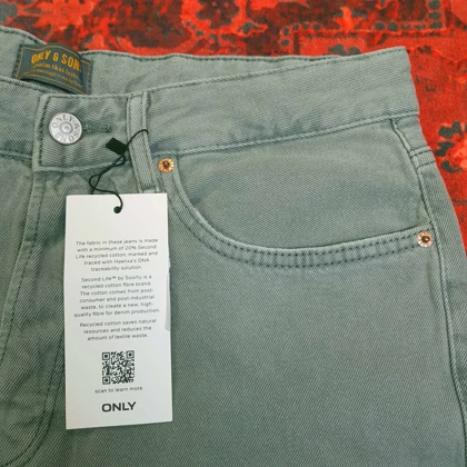 شلوار جین راسته مردانه از only & sons کد 301
