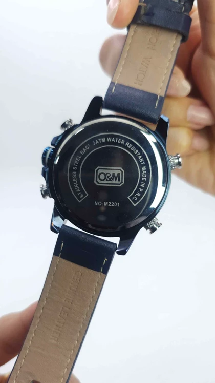 ساعت مچی مردانه او و ام O&M 2201 دو زمانه و دوموتوره