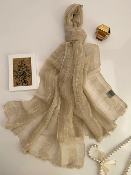 شال ویسکوز راه راه 20682