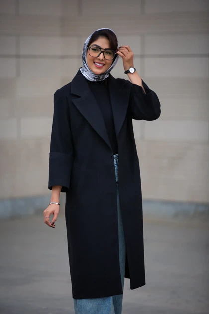 پالتو فوتر بلند آستین پاکتی New