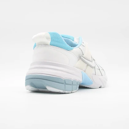 کتانی نایک V2K سفید آبی دخترانه کد 6869