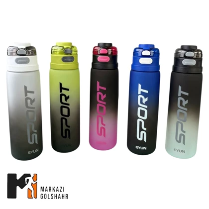 قمقمه ورزشی طلقی 1 لیتری کد 177