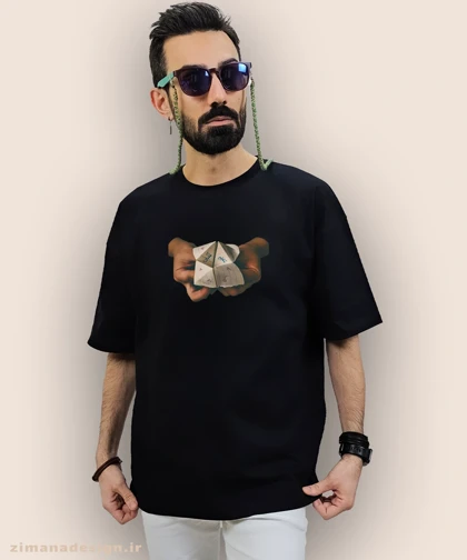 تیشرت لش مردانه و زنانه نوستالژی طرح بازی قدیمی دوست داری چکاره بشی