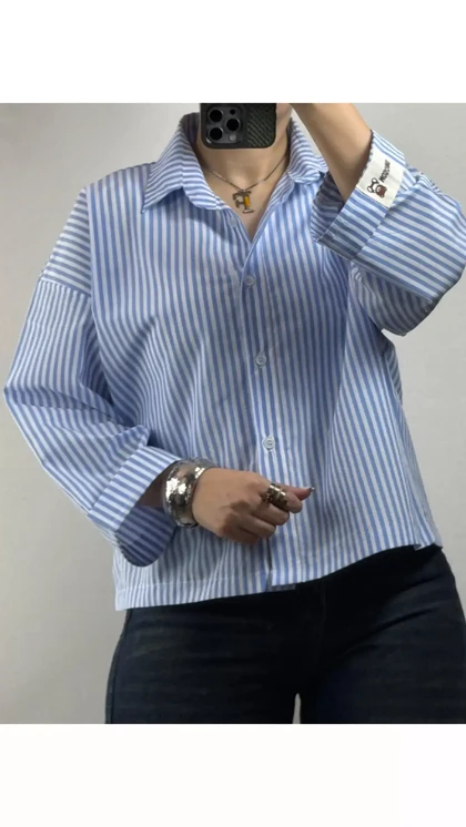 شومیز خرسی راه راه زنانه 200432
