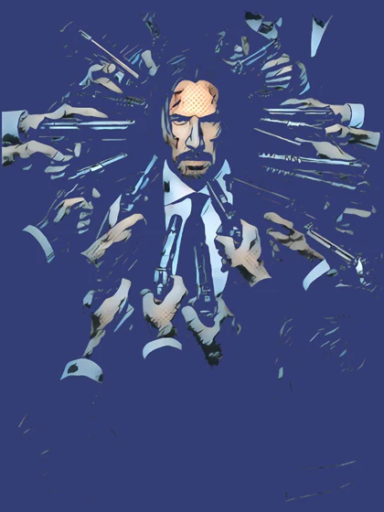 دورس جان ویک | دورس john wick طرح پوستر فیلم کد 97417