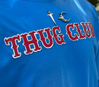 تیشرت ثاگ کلاب THUG CLUB آبی 316