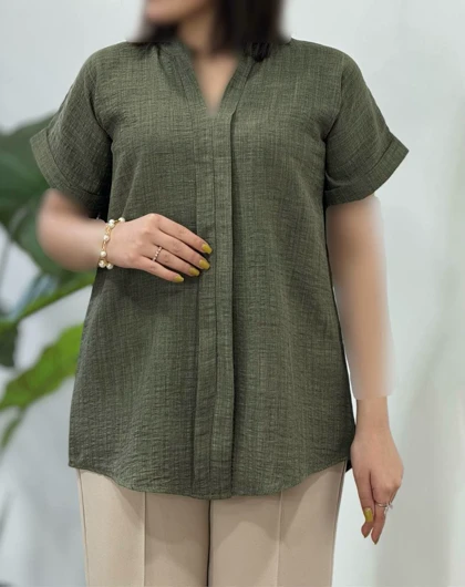 شومیز جلو بسته بارین