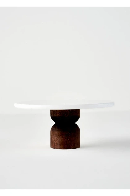 ظرف ارائه Bella Maison مدل Olmo مرمر - طبیعی