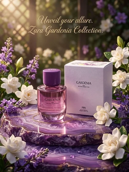ادکلن زارا گاردنیا زنانه اصل Zara Gardenia