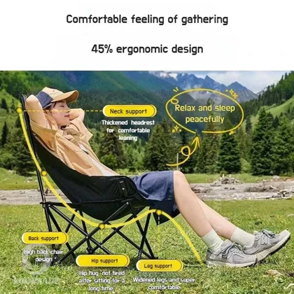 صندلی کمپینگ G301 BLACK DEER