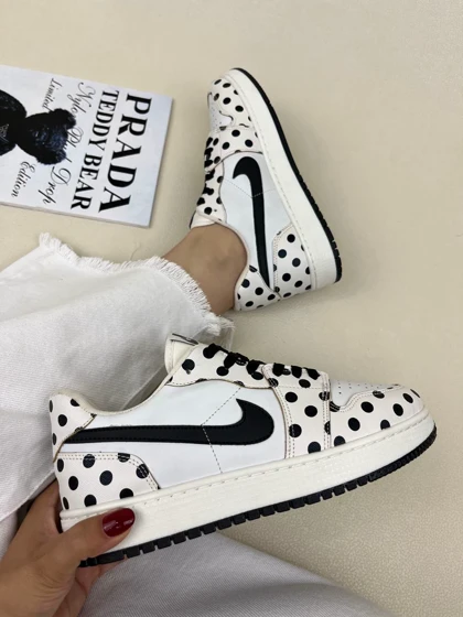 کتانی ونی خالدار ایر فورس نایک کوتاه NIKE limitted edation کد 950
