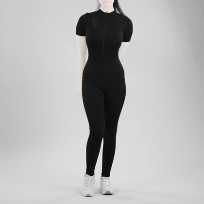 اورال سرهمی ورزشی زنانه مدل Ebi-1 مشکی