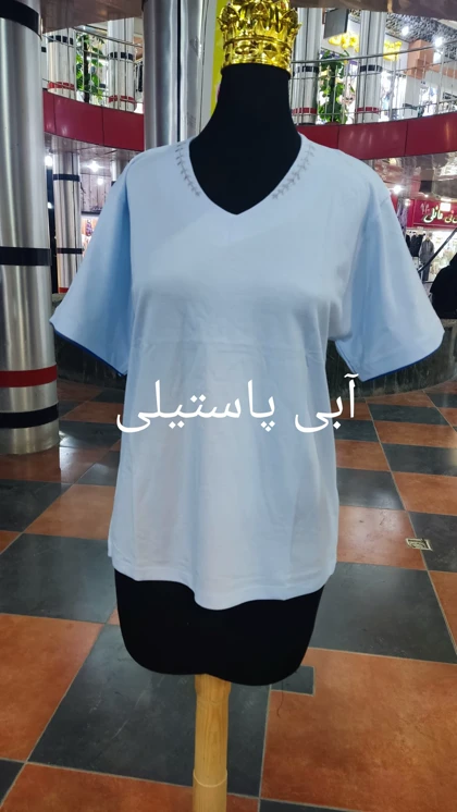 تیشرت زنانه نخ پنبه کد 4902