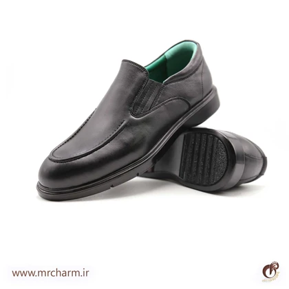 کفش چرم مردانه mrc117-09