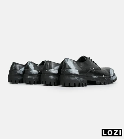 کفش مردانه لوفر مشکی BALENCIAGA مدل 6810