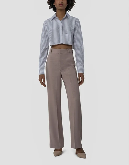 کراپ راه راه جیب بریده