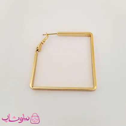 گوشواره زنانه مربعی ژوپینگ