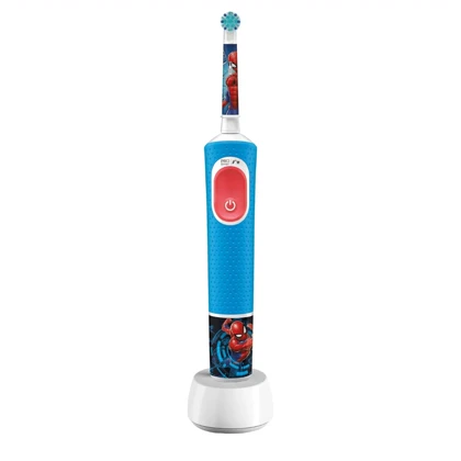مسواک برقی کودک اورال بی Oral-B مدل Spiderman با سری فوق نرم