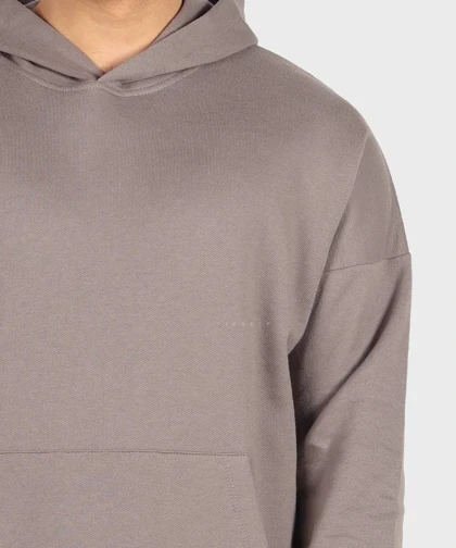 هودی ساده طوسی و فری سایز 1462