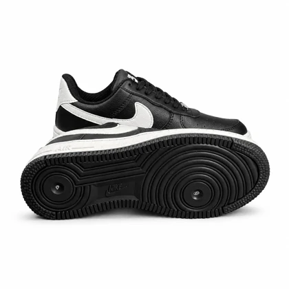 کفش کتانی مردانه مدل نایک ایرفورس مشکی سفید Nike air force