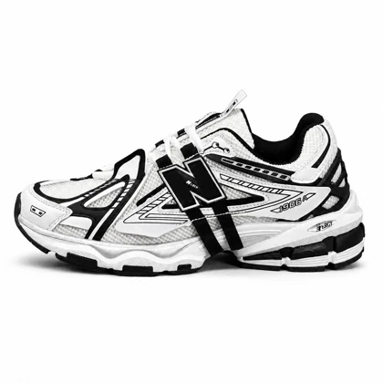 کتانی مردانه نیوبالانس 1906 سفید مشکی New BALANCE 1906