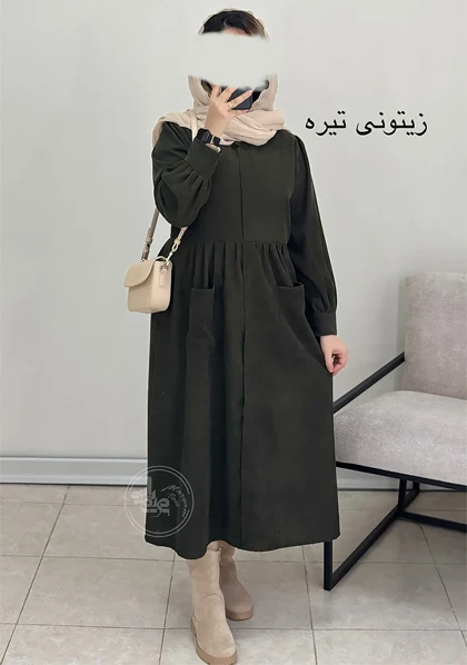 پیراهن مانتویی لیبرا