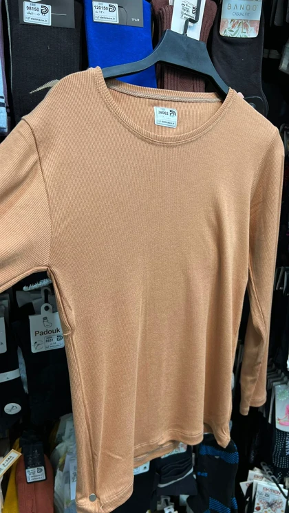 بلوز کبریتی استین بلند